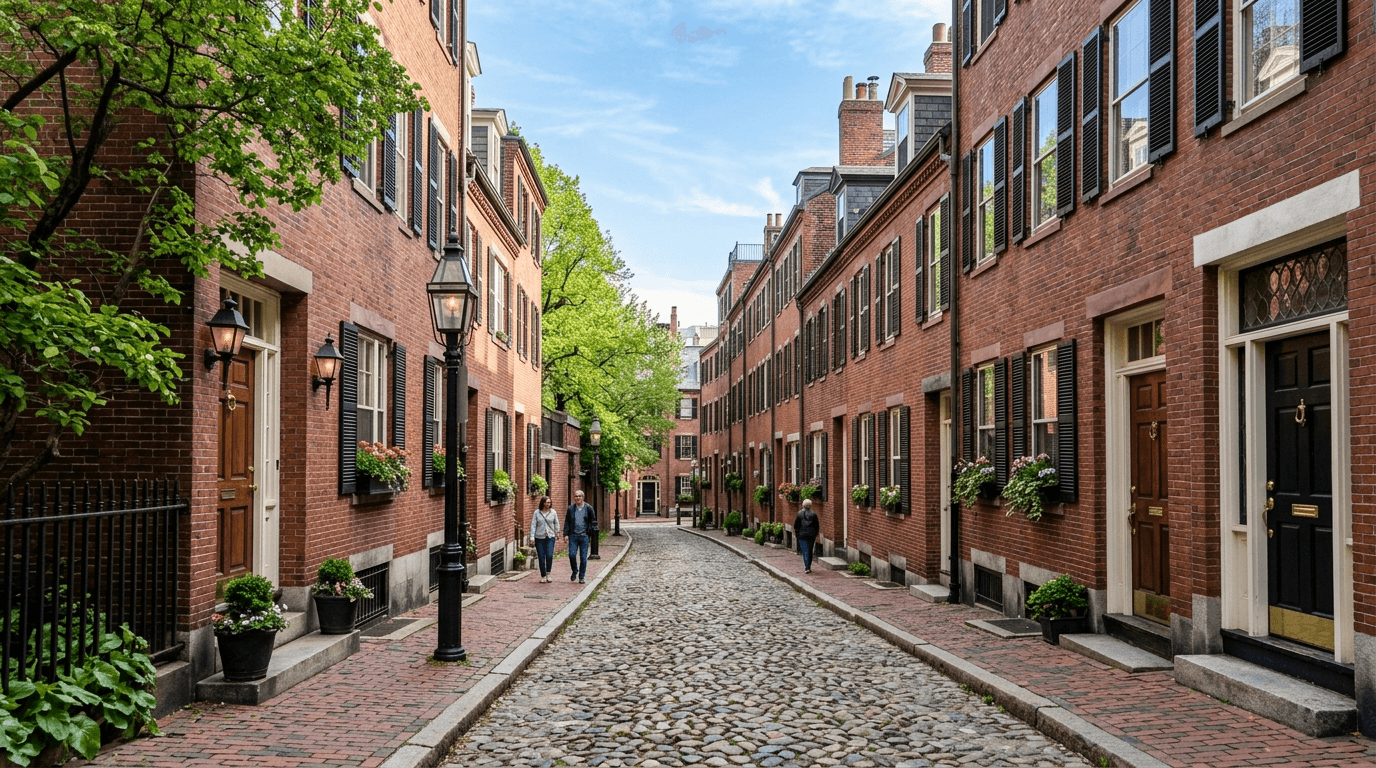 Boston MA Neighborhoods Map by Price Tier for First-Timers